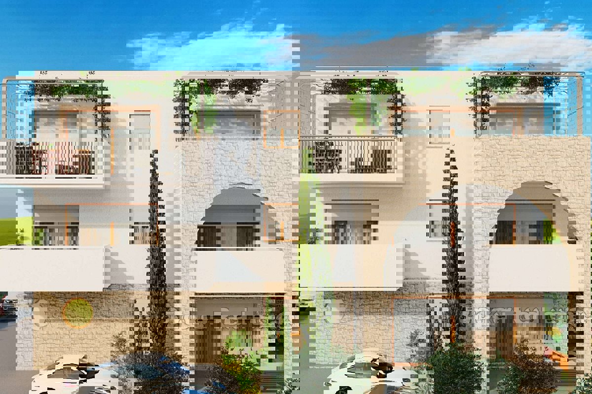 Appartamenti in costruzione con vista mare