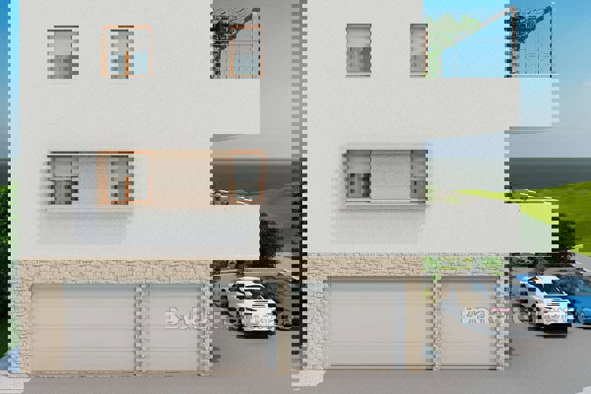 Appartamenti in costruzione con vista mare