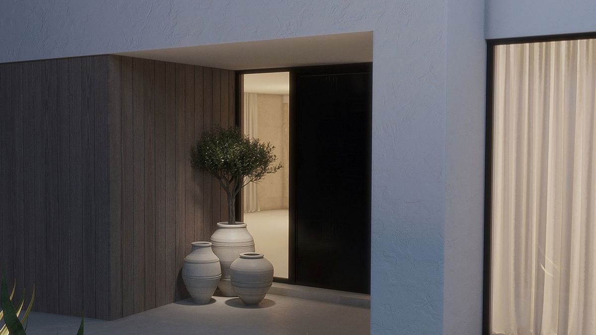 Nuova villa, prima fila al mare