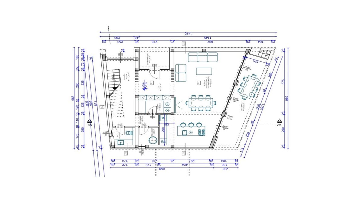 Nuova villa, prima fila al mare