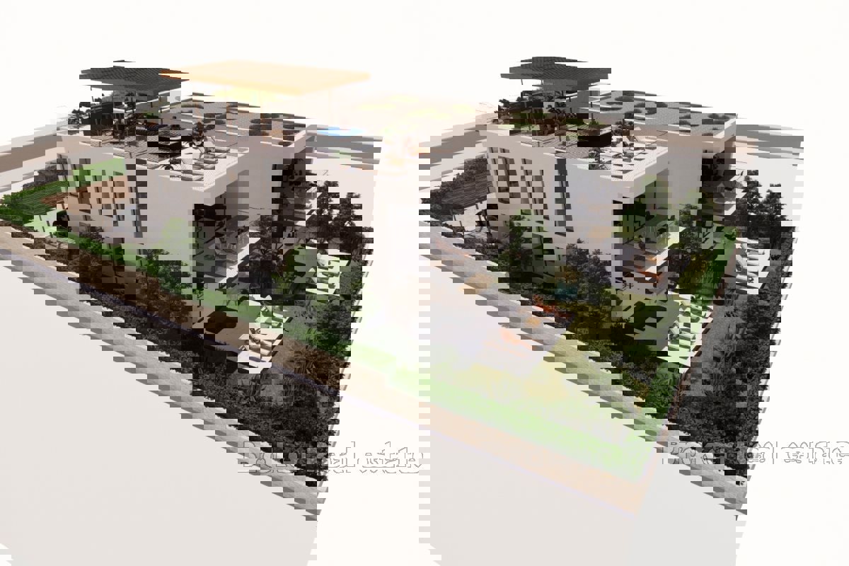 Appartamenti di lusso in un edificio di nuova costruzione con vista mare