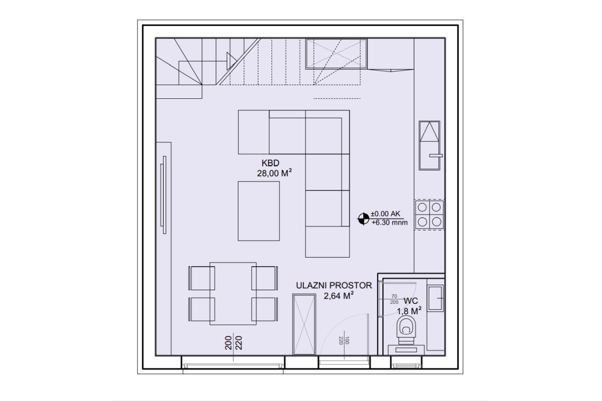 Appartamento duplex con giardino e parcheggio