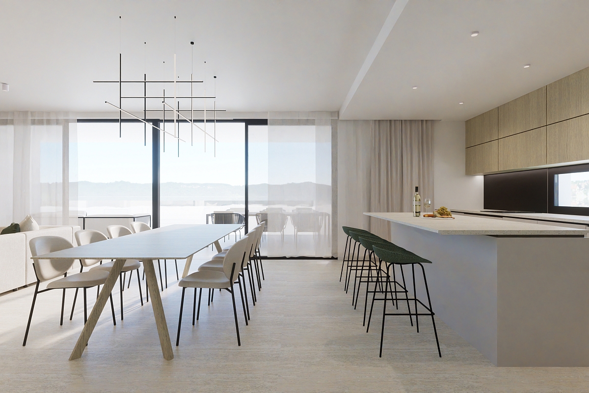 Appartamento esclusivo con piscina in prima fila sul mare