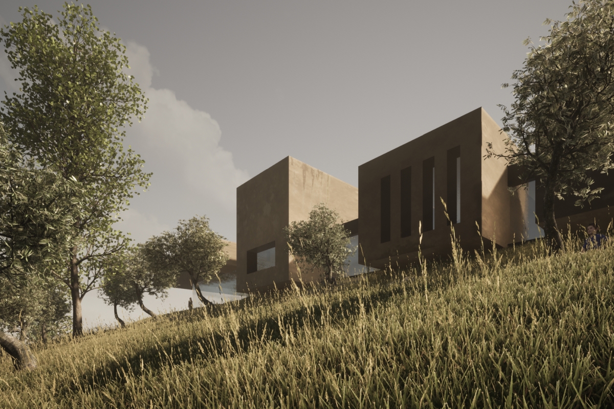 Villa moderna con piscina e ampio giardino