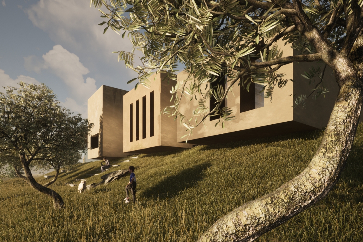 Villa moderna con piscina e ampio giardino