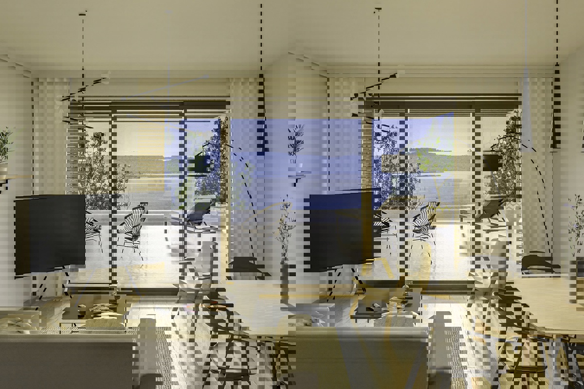 Esclusivo appartamento con due camere da letto in prima fila sul mare - Est, S3