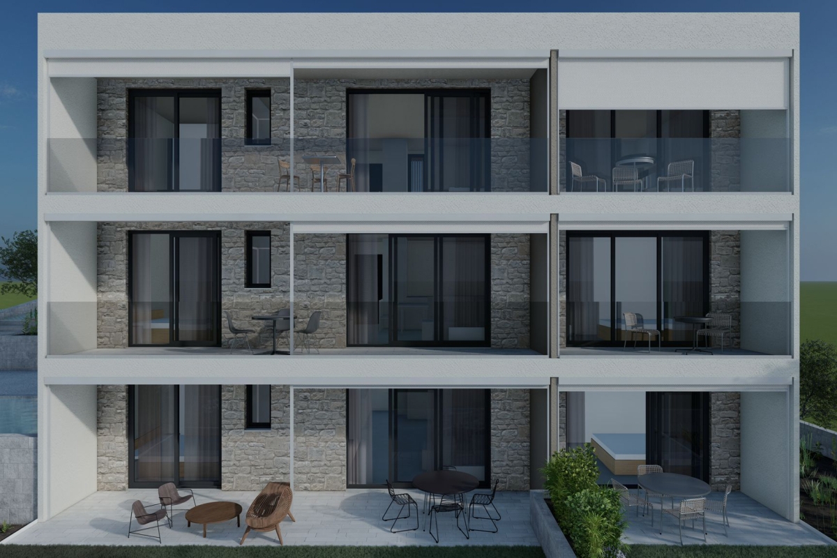 Splendido appartamento su tre piani con vista mare