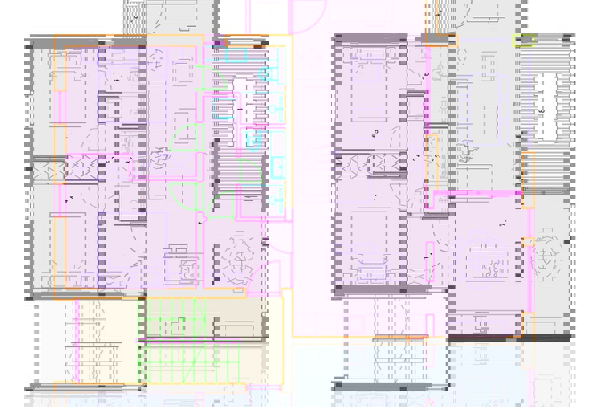 Appartamento con due camere da letto e piscina in comune