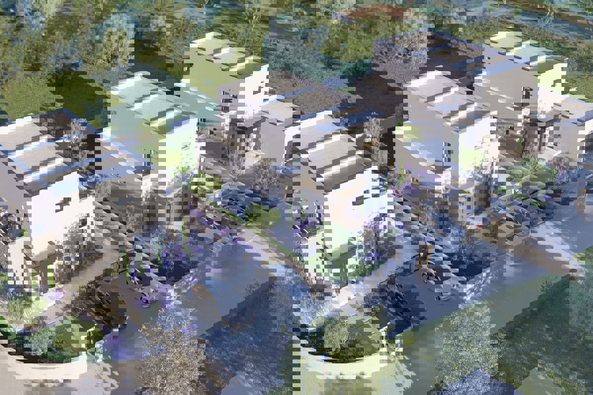 Villa moderna con vista panoramica sul mare