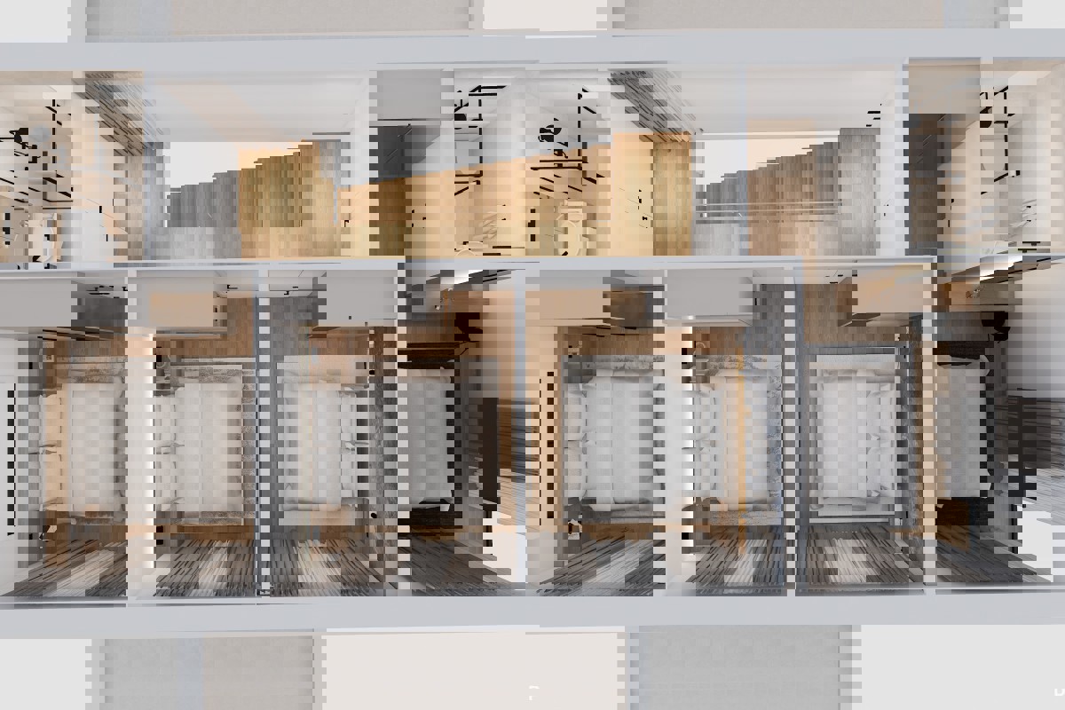 Villa moderna con vista panoramica sul mare