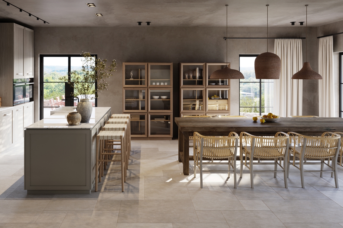 Villa in pietra con piscina