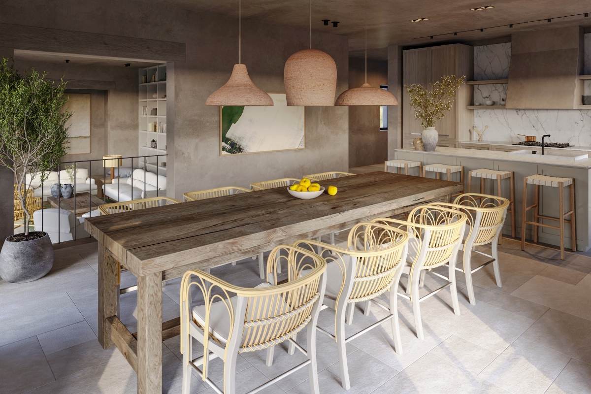 Villa in pietra con piscina