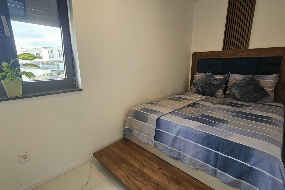 Attico con due zone giorno separate