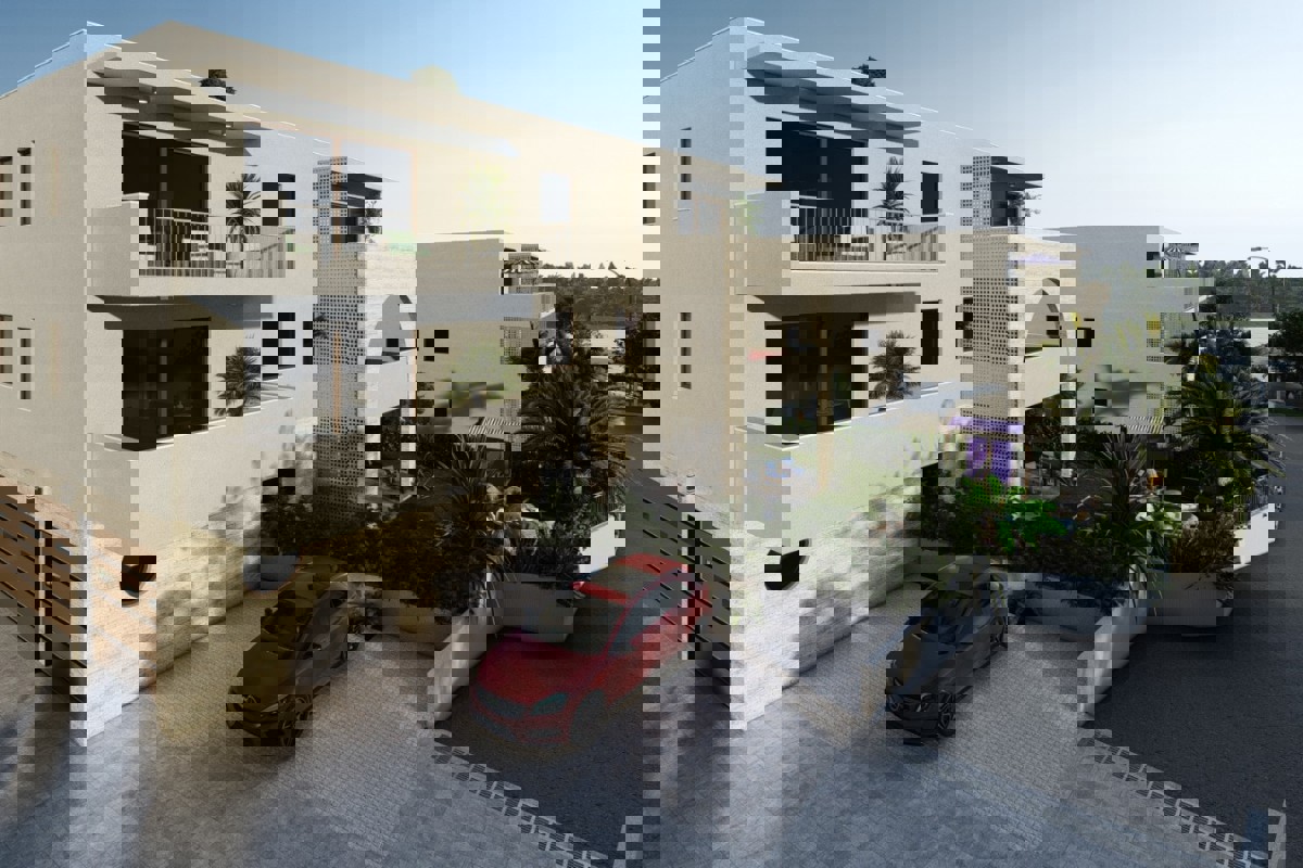 Appartamento in un nuovo edificio a Ciovo con vista mare