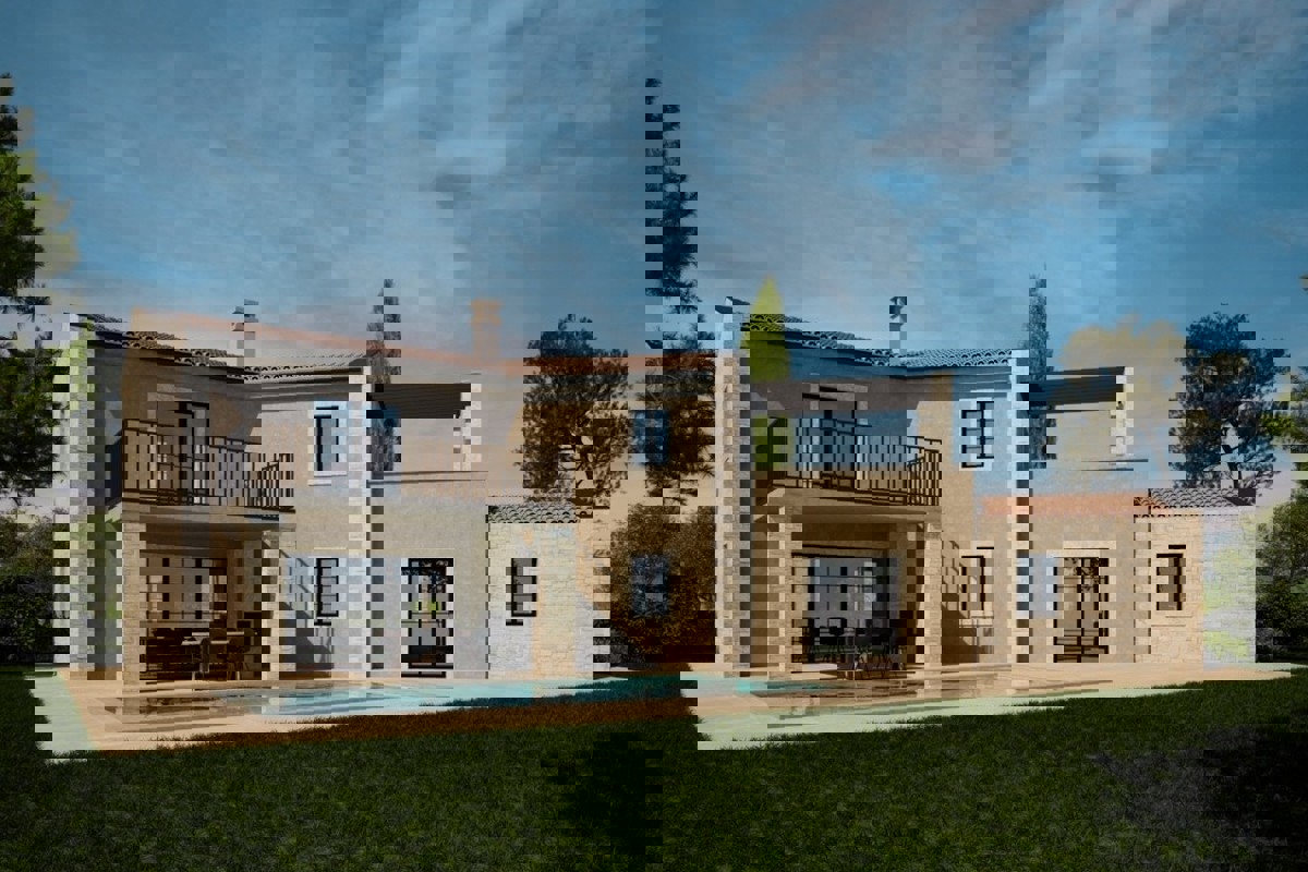 Villa moderna con piscina in posizione tranquilla