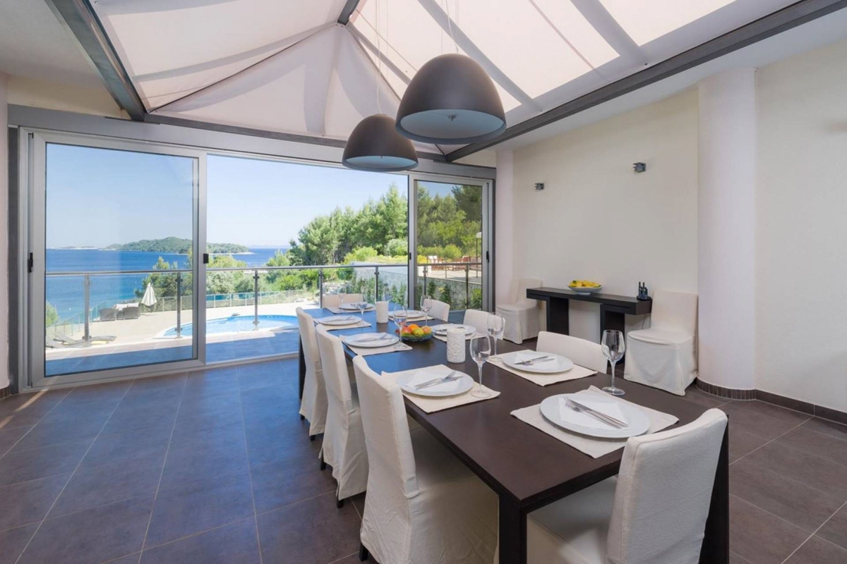 Villa esclusiva sul mare sulla costa meridionale di Korčula