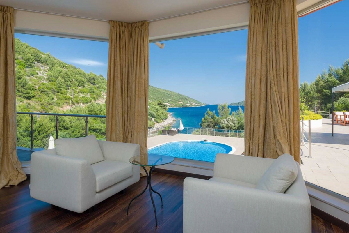 Villa esclusiva sul mare sulla costa meridionale di Korčula
