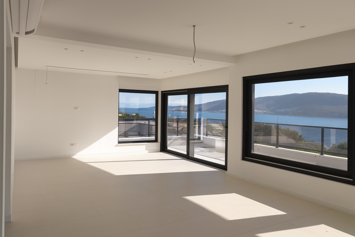 Attico con vista mare e terrazza panoramica