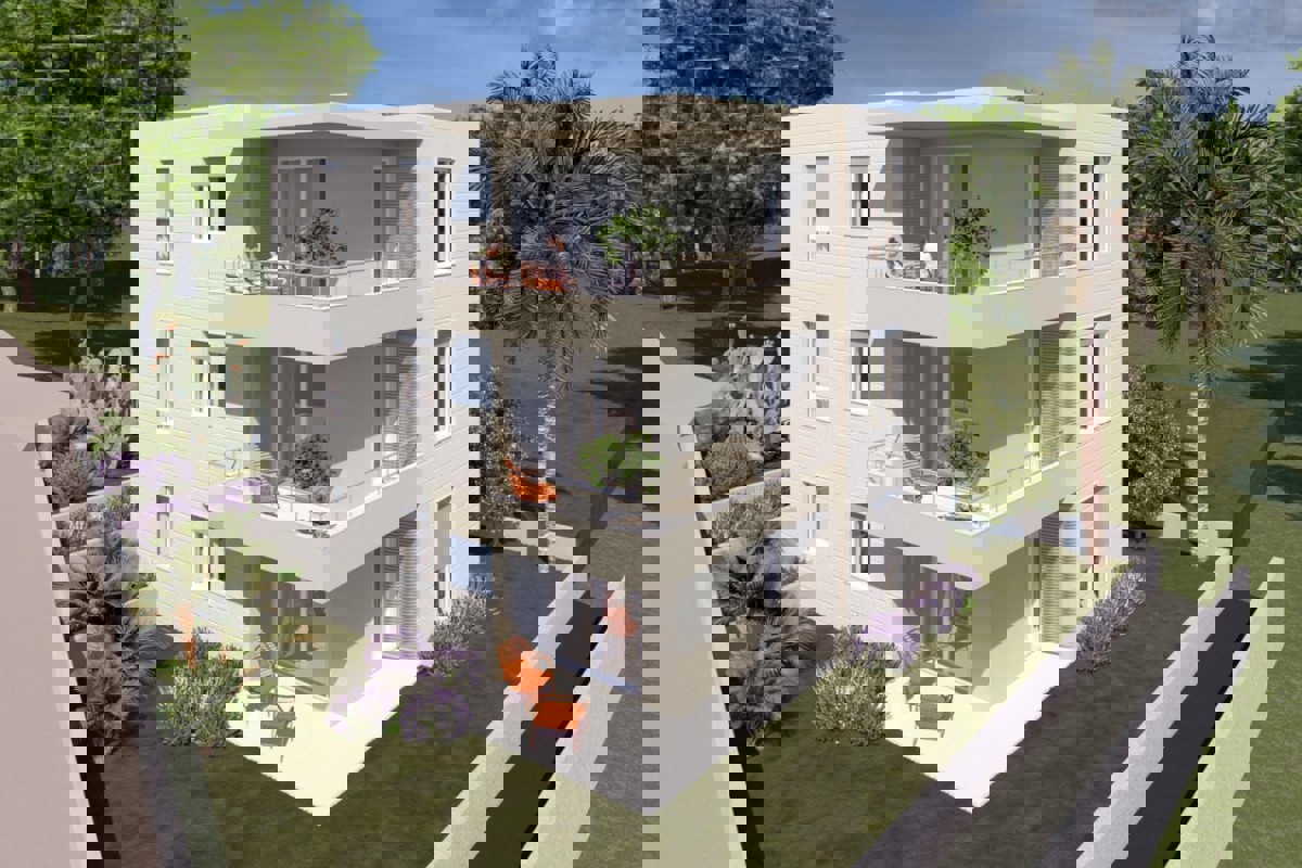 Nuova costruzione a Komiža - appartamento con vista mare e parcheggio