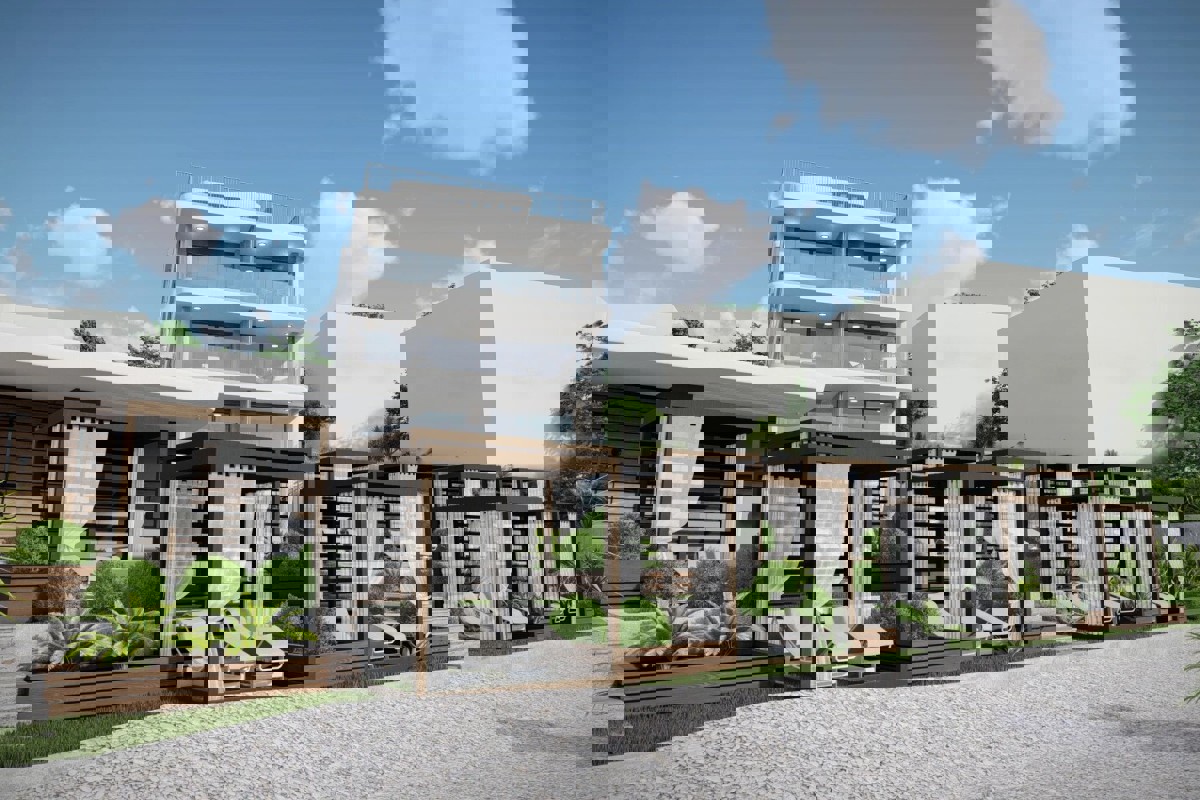 Moderno appartamento con due camere da letto in riva al mare in una posizione ambita