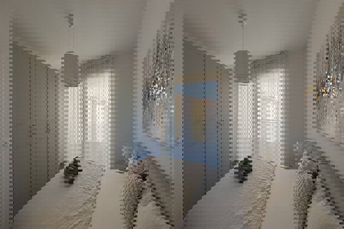 Attico moderno con terrazza panoramica e vista mare panoramica