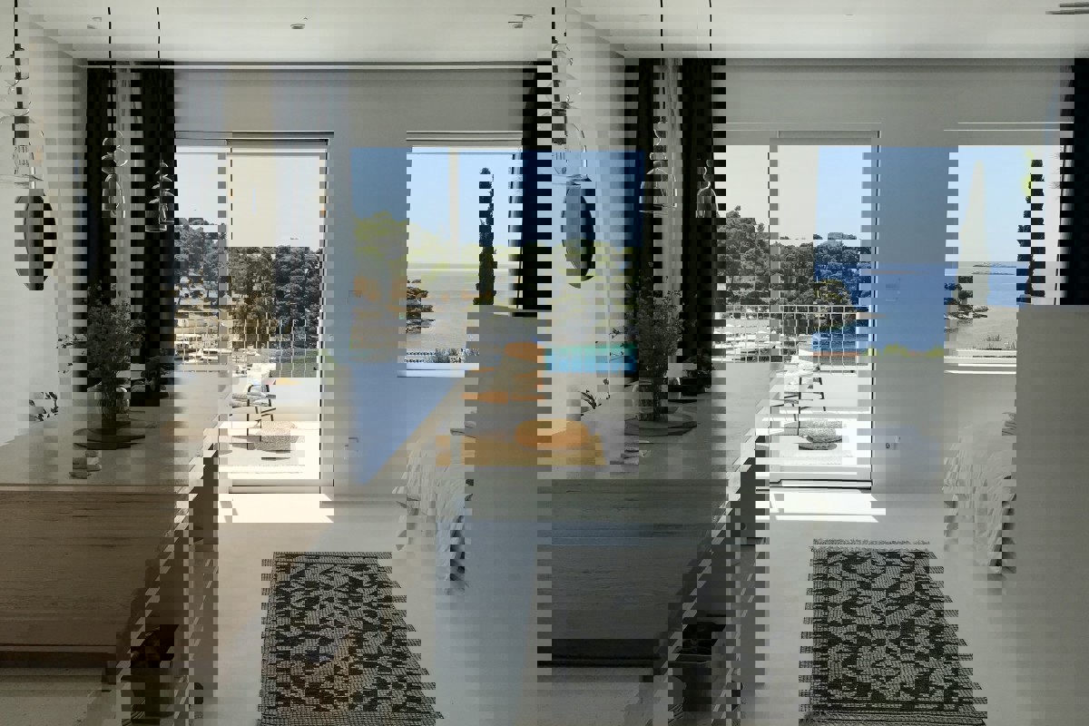 Villa moderna nel cuore di un piccolo borgo dalmata