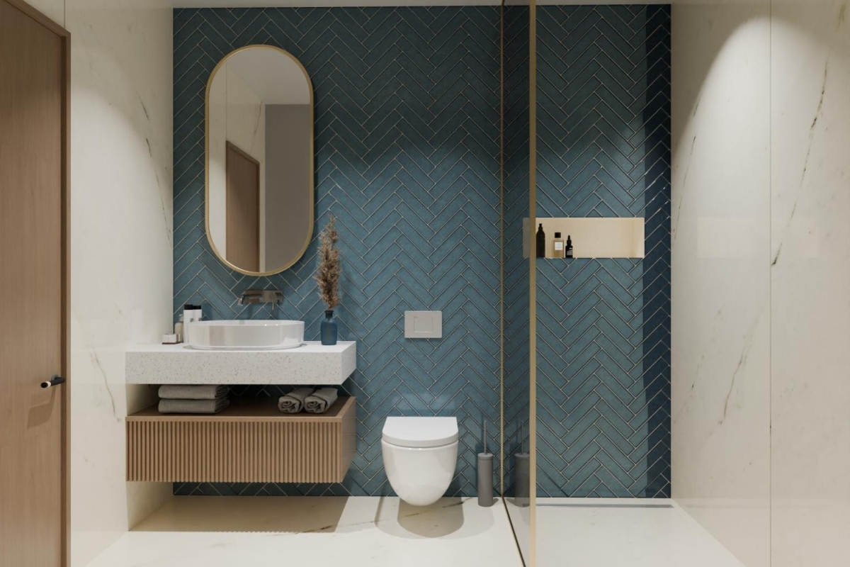 Lussuoso attico con tre camere da letto e vista mare