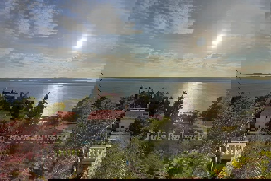 Casa con vista sul mare aperto