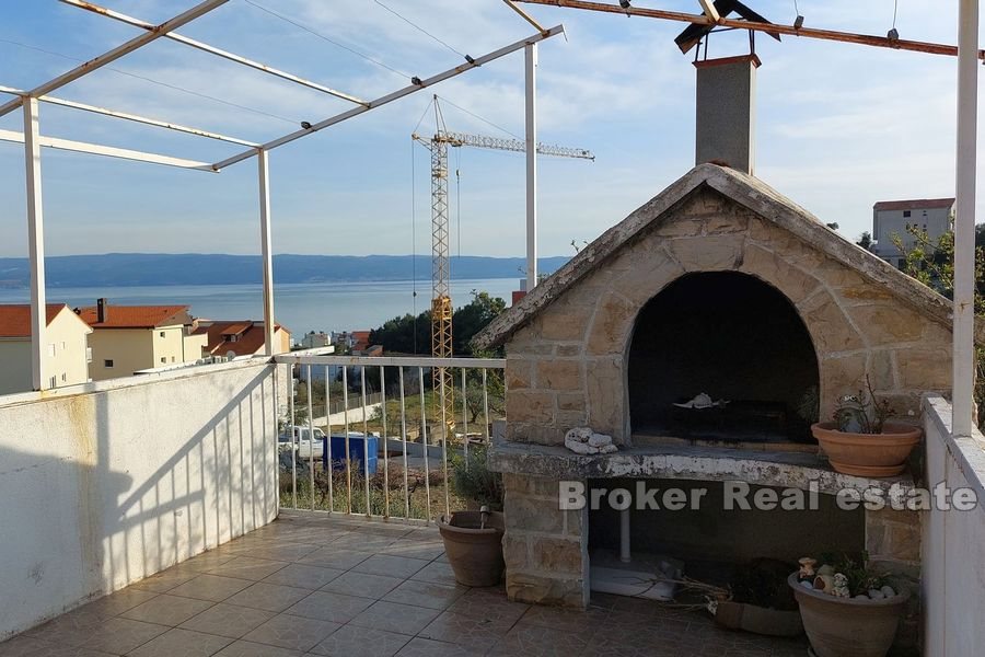 Casa bifamiliare con vista mare