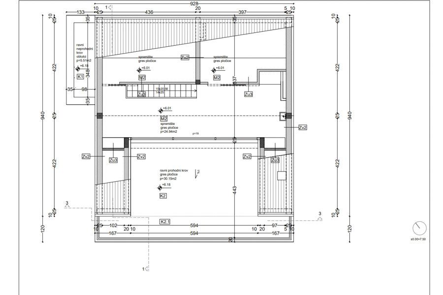Casa con terreno edificabile in ottima posizione