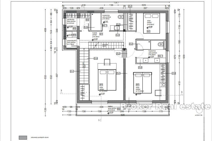 Immobiliare con progetto per una villa con piscina