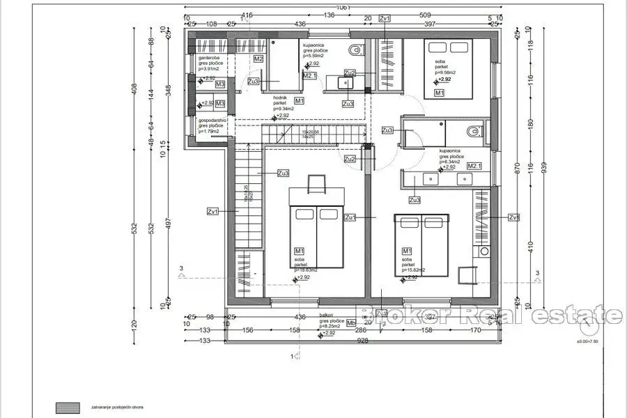 Immobiliare con progetto per una villa con piscina