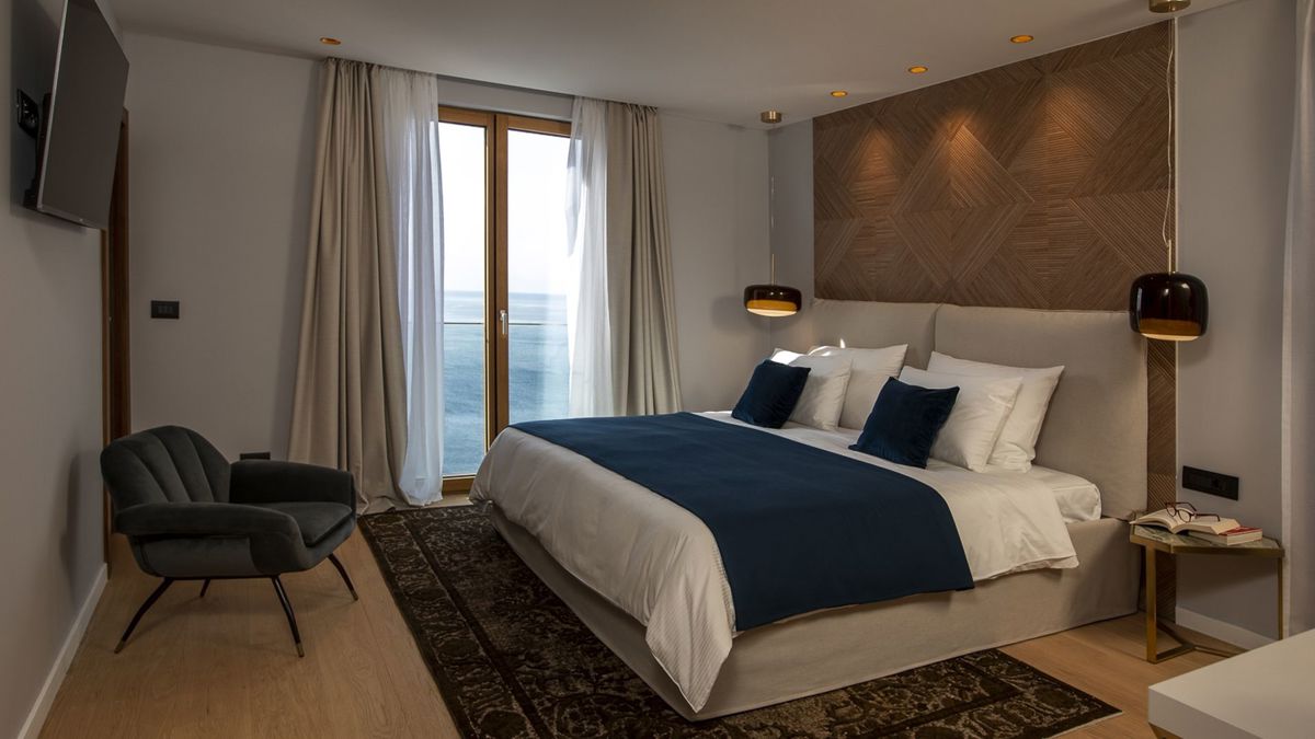 Villa con vista sul mare aperto