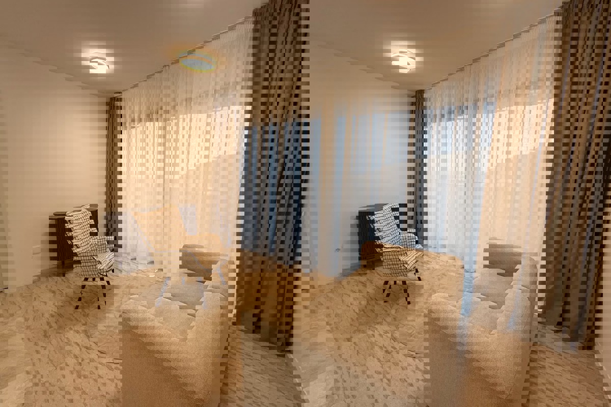 Villa moderna con vista mare