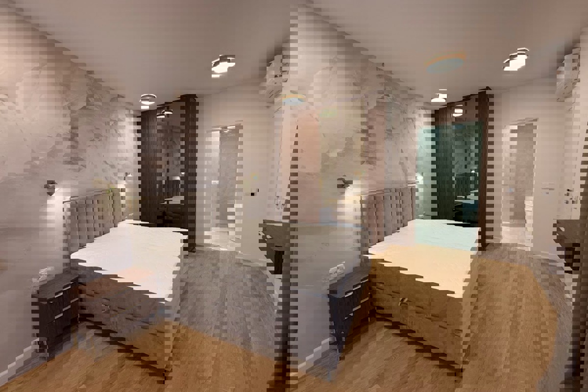 Villa moderna con vista mare