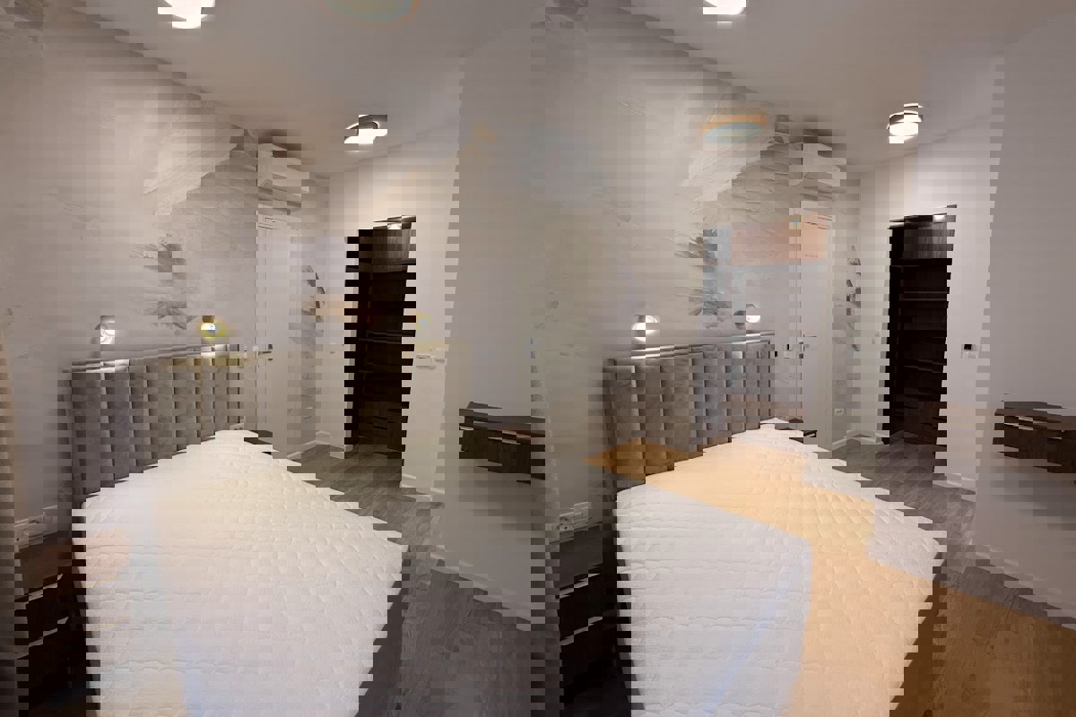 Villa moderna con vista mare