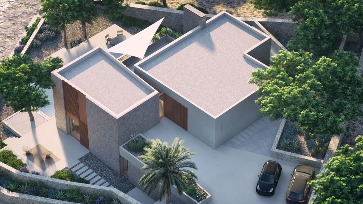 Villa di nuova costruzione in prima fila sul mare