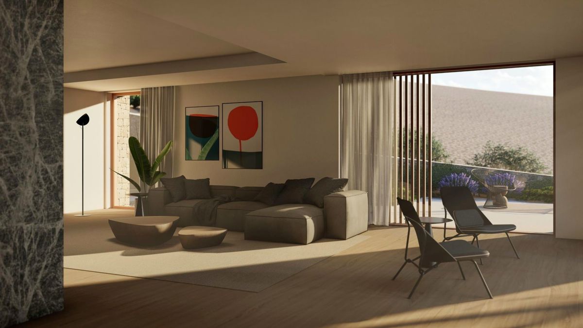 Villa di nuova costruzione in prima fila sul mare