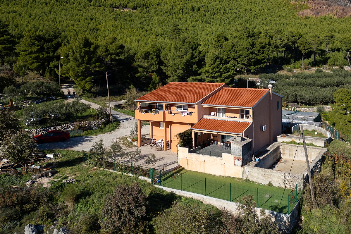 Casa con vista aperta sul mare e sulle isole