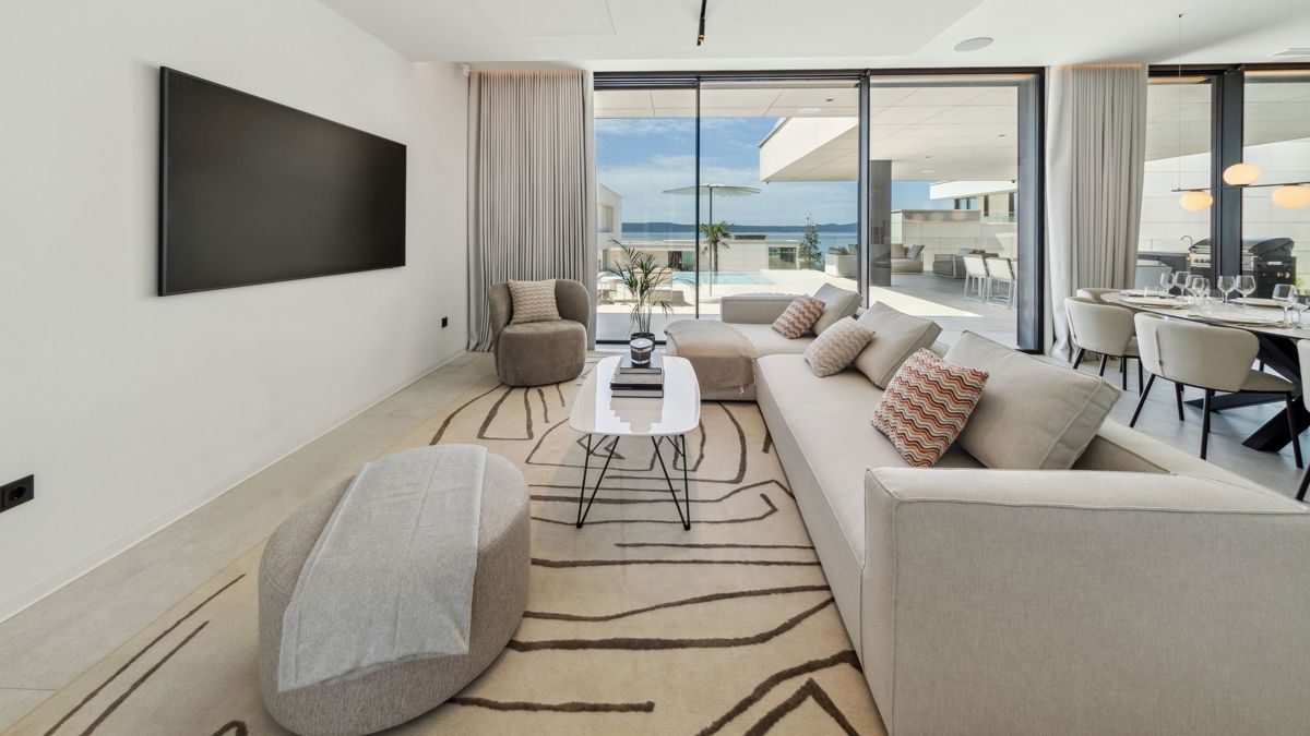 Squisita villa costiera con 4 camere da letto nel lussuoso resort