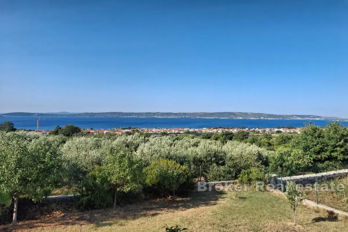 Casa con una splendida vista sul mare