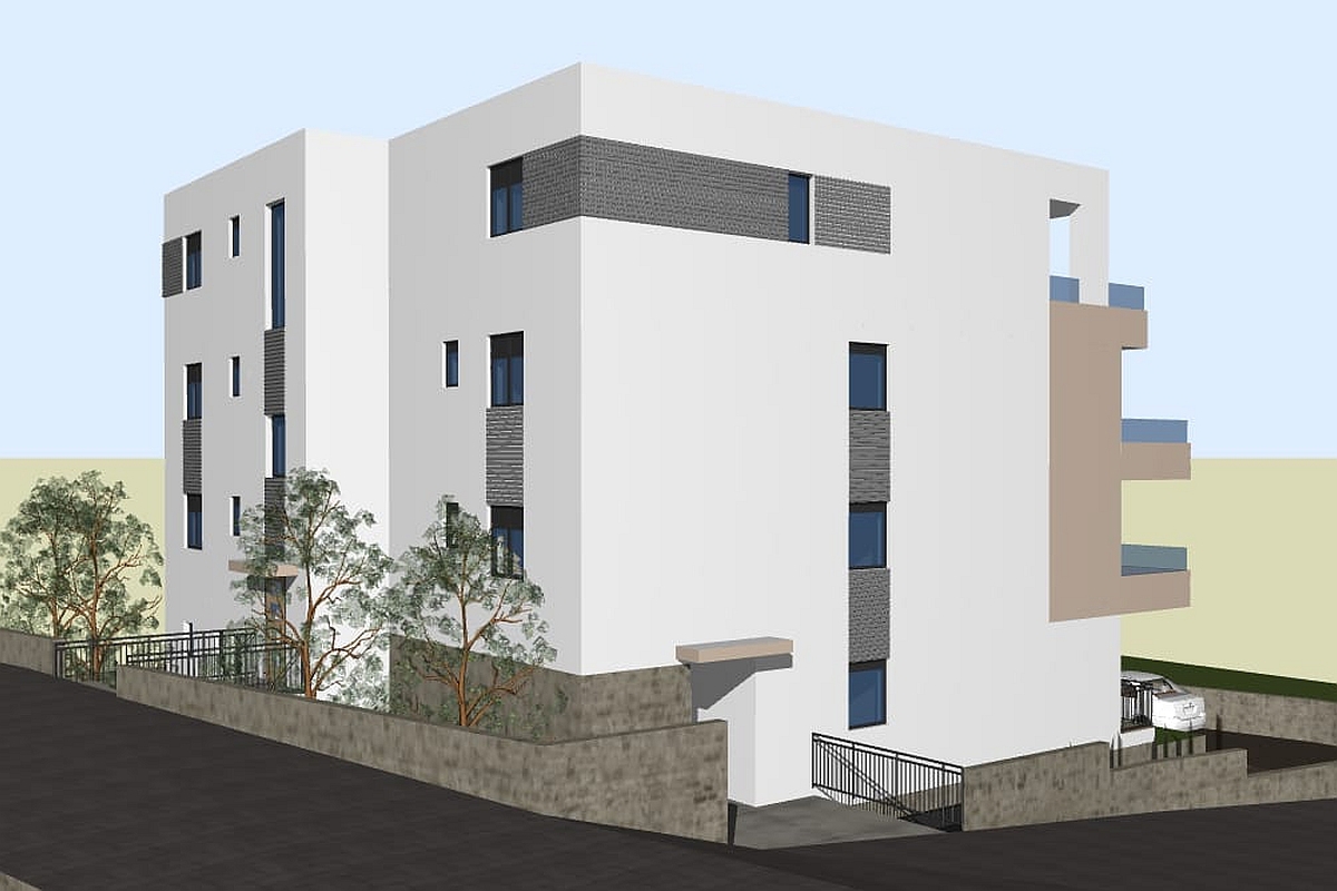 Appartamento in un nuovo edificio con vista mare