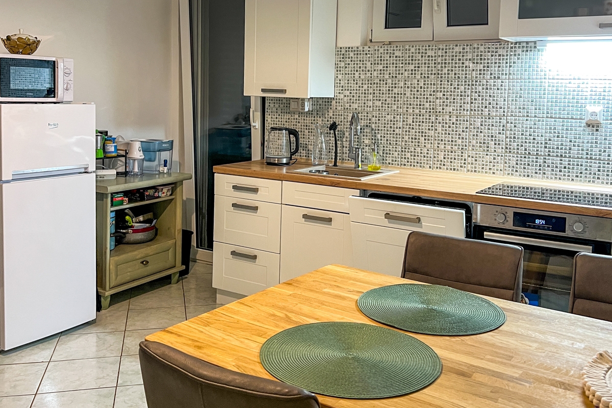 Affascinante casa con vista mare aperta