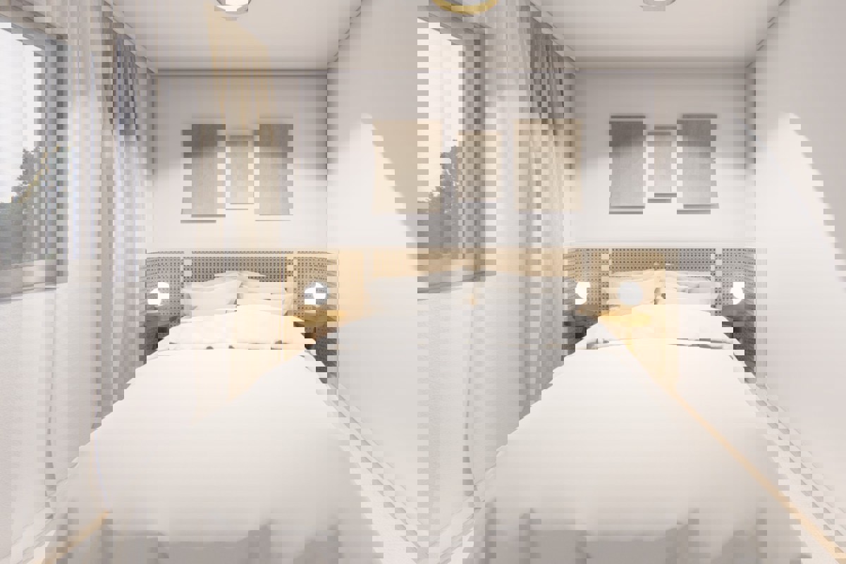 Esclusivo appartamento con due camere da letto vista mare - S4, primo piano