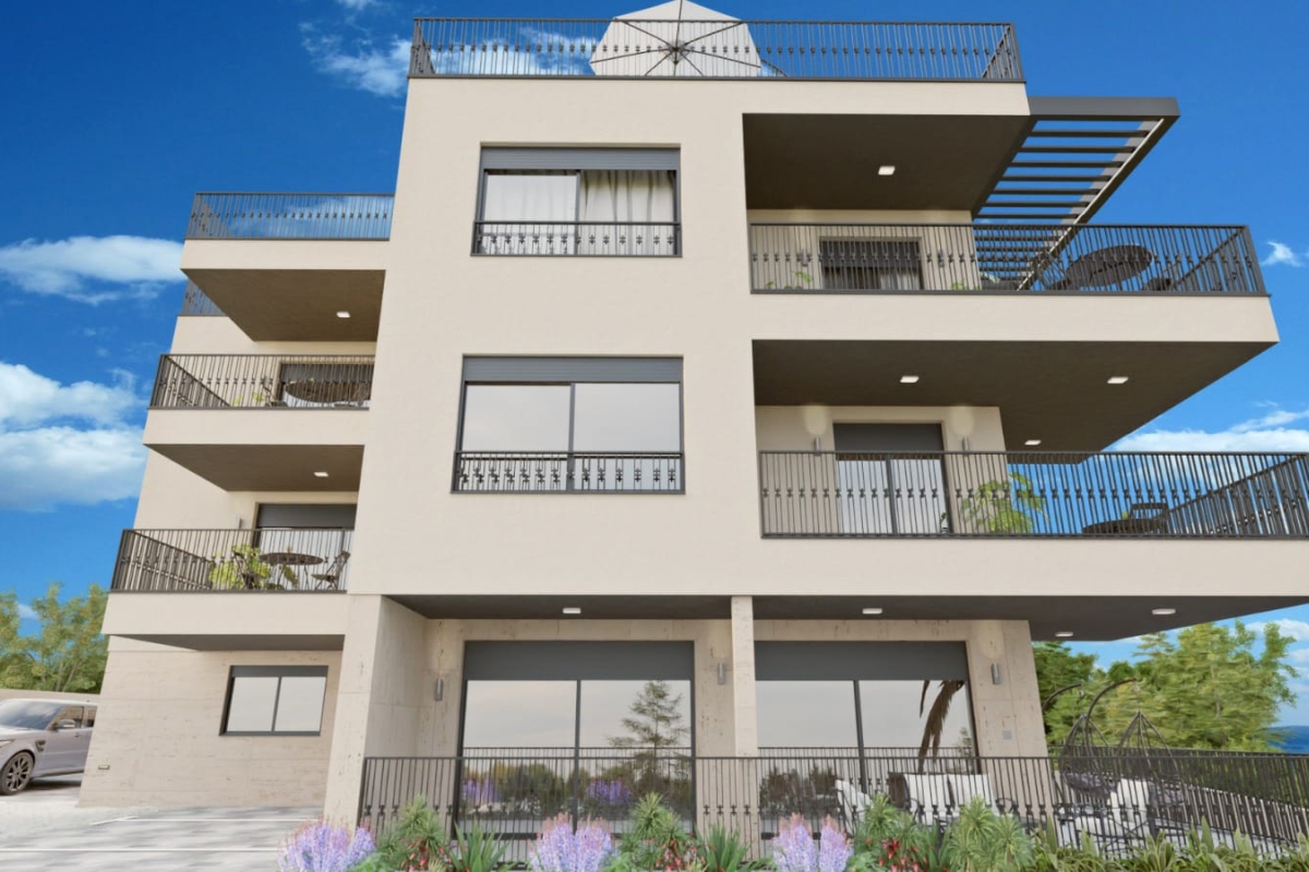 Attico con due camere da letto e terrazza sul tetto