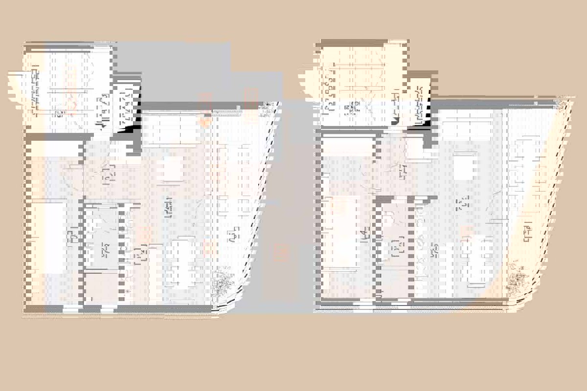 Appartamento di lusso al primo piano con terrazza, jacuzzi e vista mare