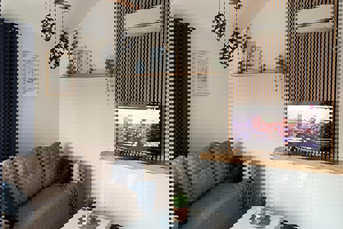 Appartamento con due camere da letto con vista mare