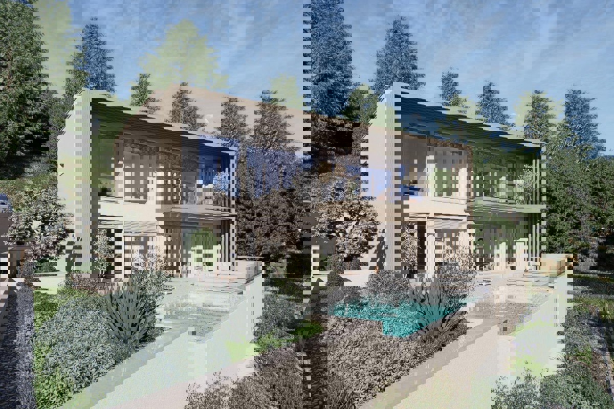 Villa con vista mare