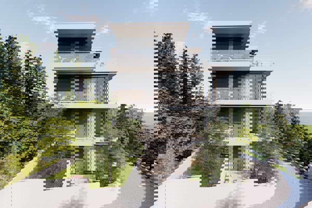 Appartamento con due camere da letto e giardino vicino al mare