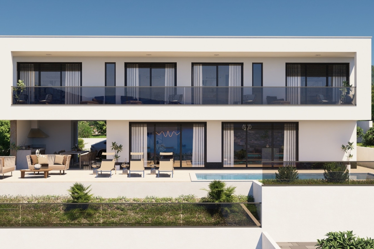 Grazioso terreno edificabile con permesso e vista mare